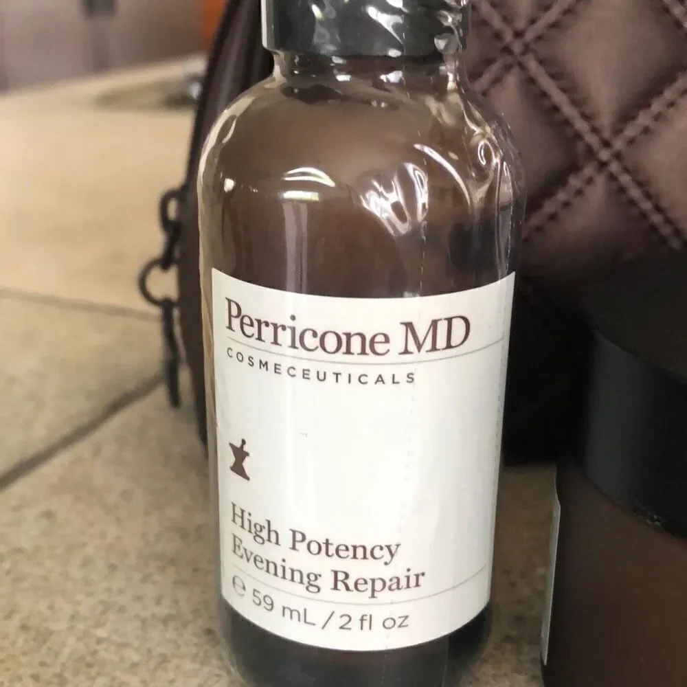 Perricone MD Four piece set high potency evening repair 2 ounce face finishing m